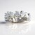 Anello in argento con Topazio Bianco