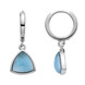 Orecchini in argento con Larimar