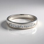 Anello in argento con Zircone