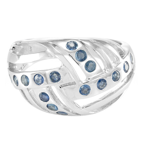 Bague en argent et Saphir du Laos