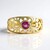 Anello in argento con Zaffiro Rosa del Madagascar