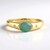 Anello in argento con Grandidierite