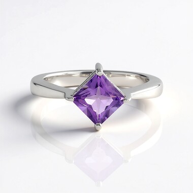 Uruguay-Amethyst-Silberring
