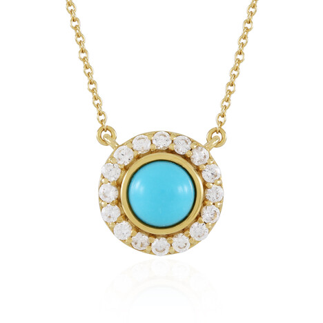 Sleeping Beauty Turquoise Silver Necklace (Faszination Türkis)