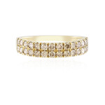 Gouden ring met I2 Champagne Diamanten (de Melo Gold)