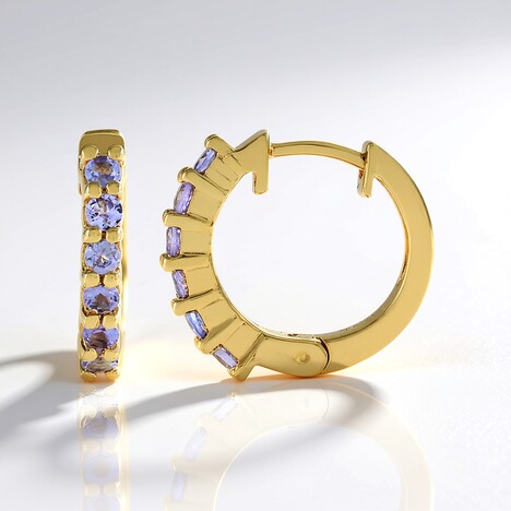 Orecchini in argento con Tanzanite
