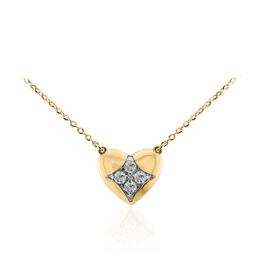 Collar en oro con Diamante SI1 (G) (Annette)