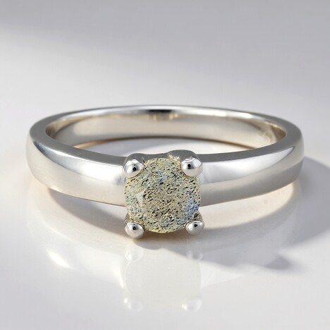Anello in argento con Spectrolite