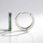Orecchini in argento con Alessandrite