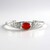 Bracciale in argento con Corniola