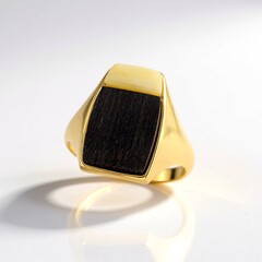 Anello in argento con Quercia Nera (dagen)