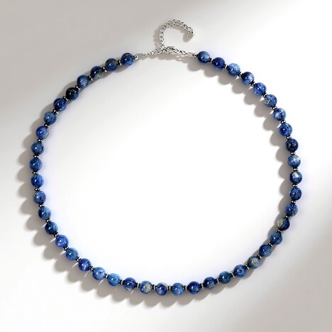 Collana in argento con Cianite del Nepal