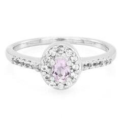 Bague en argent et Topaze impériale de Katlang