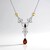 Collana in argento con Citrino Madeira
