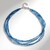 Collana in argento con Acquamarina Brasiliana