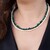 Collier en argent et Chrysocolle