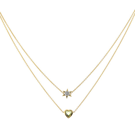 Collar en plata con Peridoto