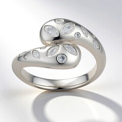 Anello in argento con Zircone