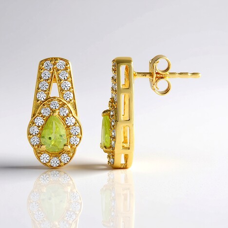 Orecchini in argento con Sfene