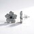 Orecchini in argento con Topazio Blu Londra (Dallas Prince Designs)