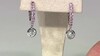 Pendientes en plata con Zircón