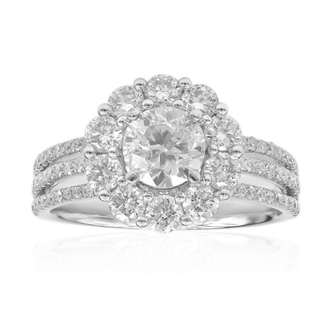 Gouden ring met een SI1 (H) Diamant (CIRARI)