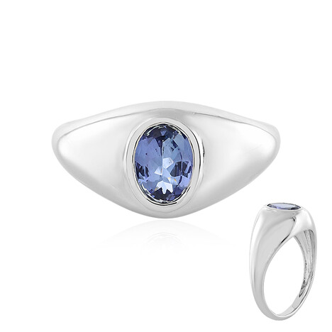 Anello in platino con Tanzanite (KM by Juwelo)