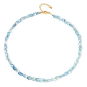 Collana in argento con Acquamarina
