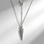 Collana in argento con Zircone (Adela Silber)