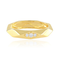 Anello in argento con Diamante I2 (H)