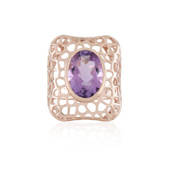 Lavendel-Amethyst-Silberring