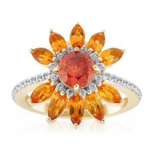 Sphalerite Silver Ring (de Melo Essence)