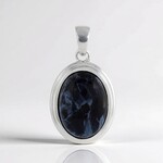 Ciondolo in argento con Pietersite