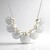 Collana in argento con Magnesite