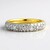 Anello in oro con Diamante SI2 (G) (Annette)