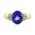 Bague en or et Tanzanite AAA (AMAYANI)