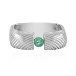 Anillo en plata con Esmeralda de Colombia (de Melo Essence)