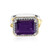 Amethyst-Silberring (Gems en Vogue)
