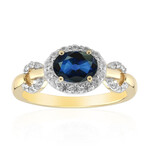 Anello in oro con Zaffiro Blu del Queensland (Remy Rotenier)
