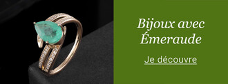 Bijoux avec Émeraude
