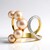 Anello in argento con Perla d'Acqua Dolce Pesca (TPC)