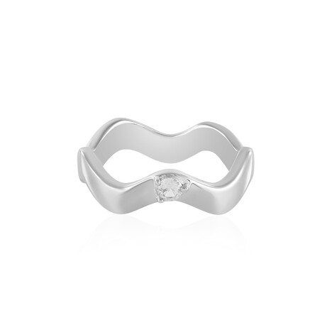 Zirkon-Silberring (MONOSONO COLLECTION)