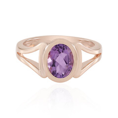 Lavendel-Amethyst-Silberring