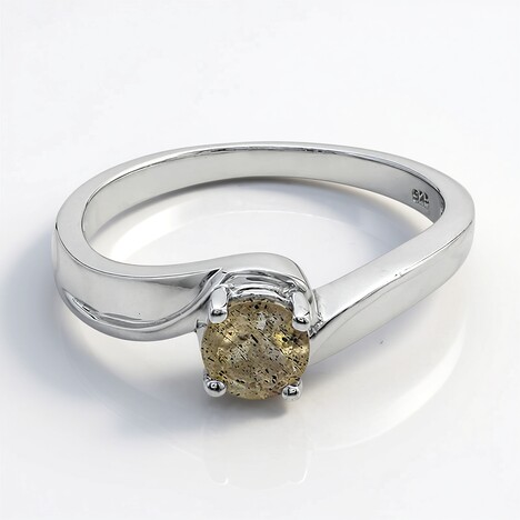 Anello in argento con Spectrolite