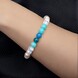 Bracciale con Perla d'Acqua Dolce Pesca (Riya)