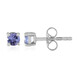 Orecchini in argento con Tanzanite