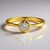 Anello in oro con Diamante SI1 (G) (Annette)