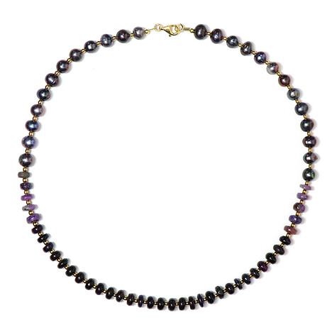 Collana in argento con Sugilite
