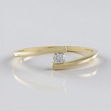 Lupenreiner (F) Brillant-Goldring