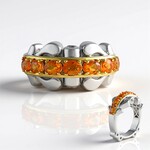 Anello in argento con Opale di Fuoco Messicano (Dallas Prince Designs)